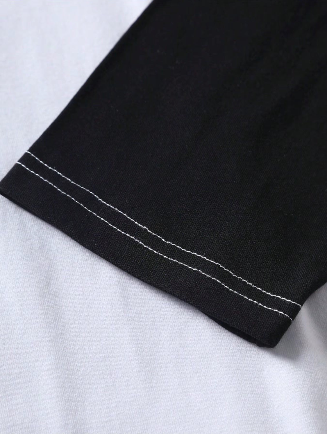 VORTEXA™ Raglan Long Sleeve – Y2K Streetwear | Black & White