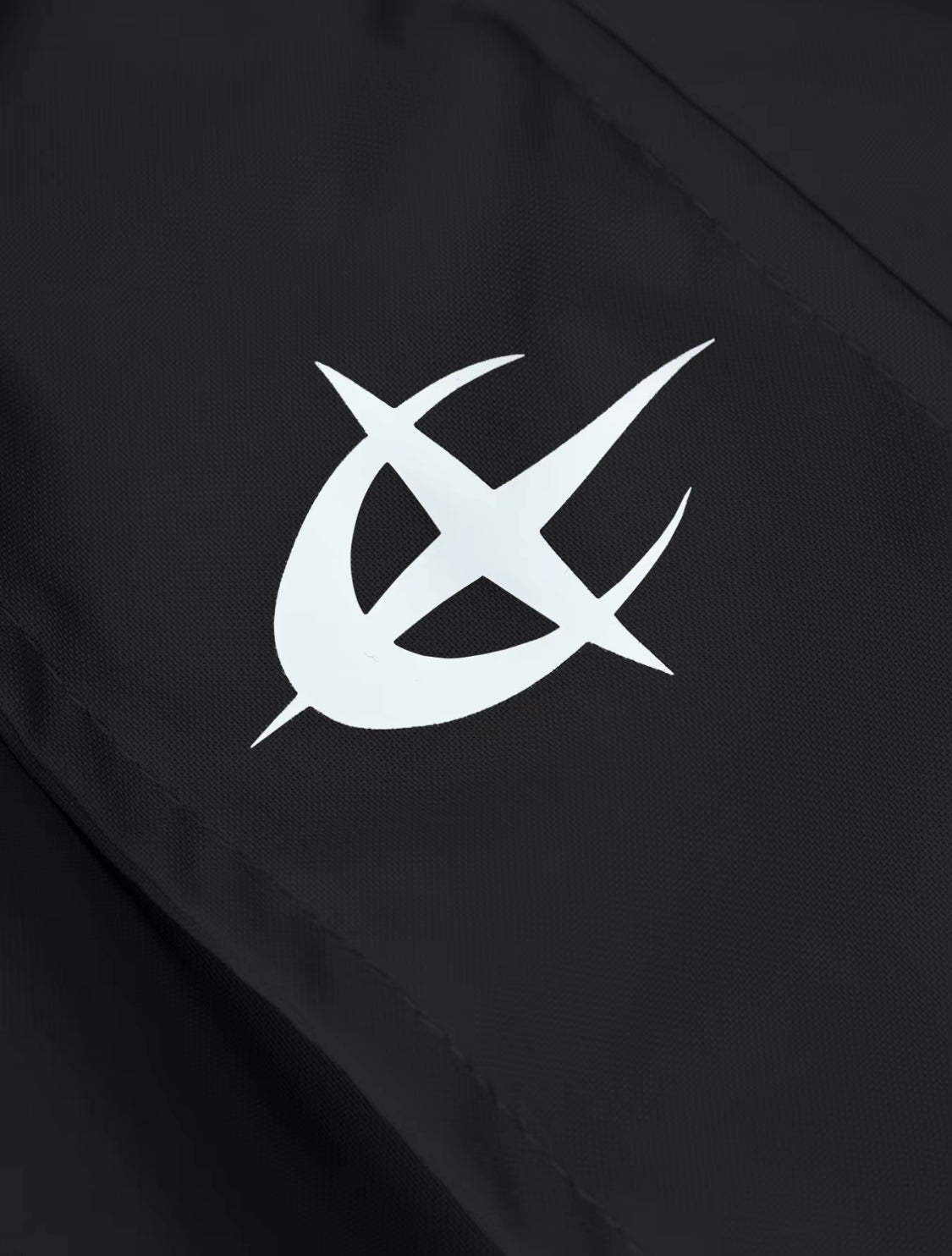 VORTEXA™ Men’s Windbreaker Jacket – Black & White Streetwear