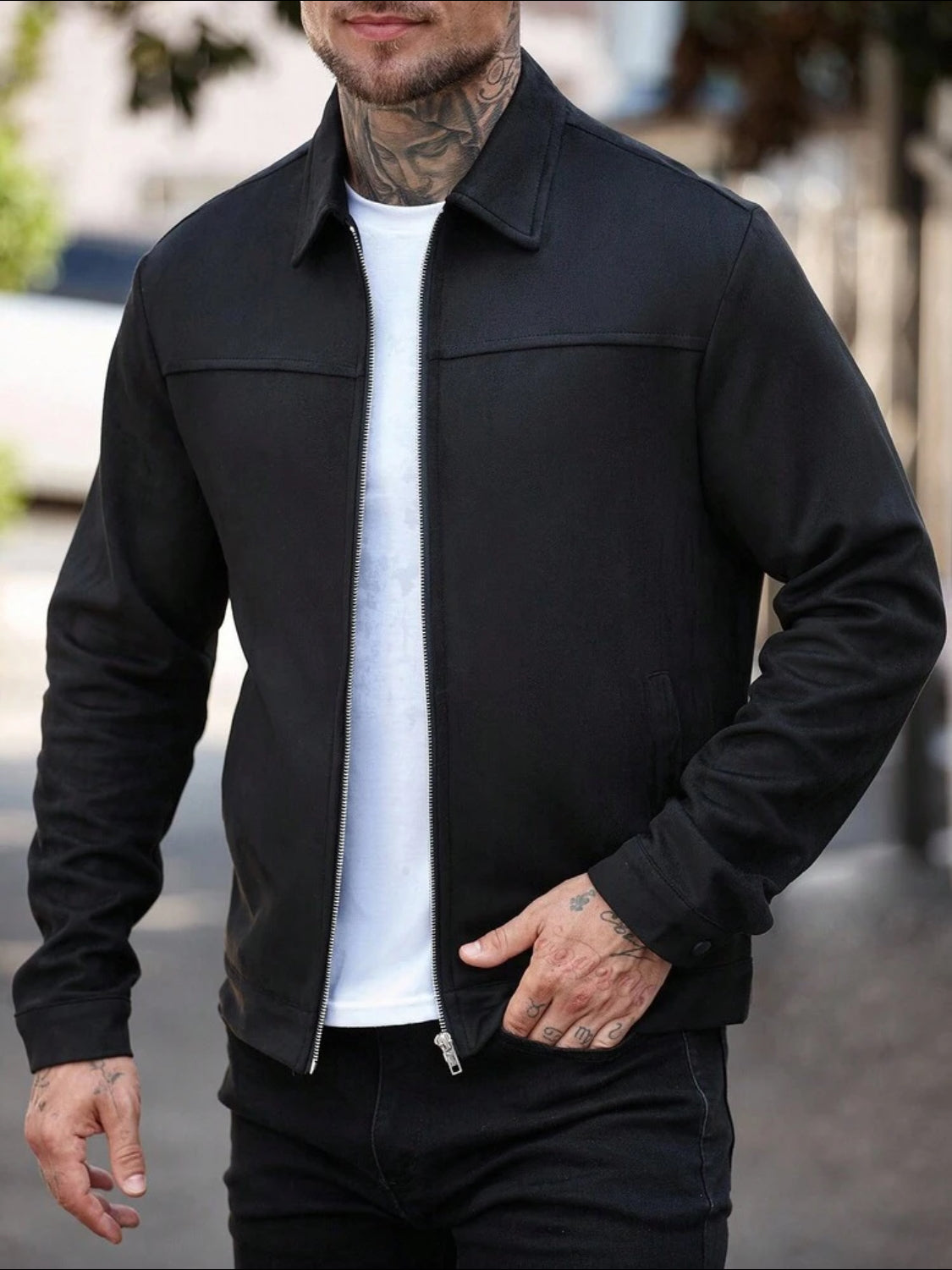 VORTEXA™ Modern Jacket – Premium Minimalist Men's Outerwear