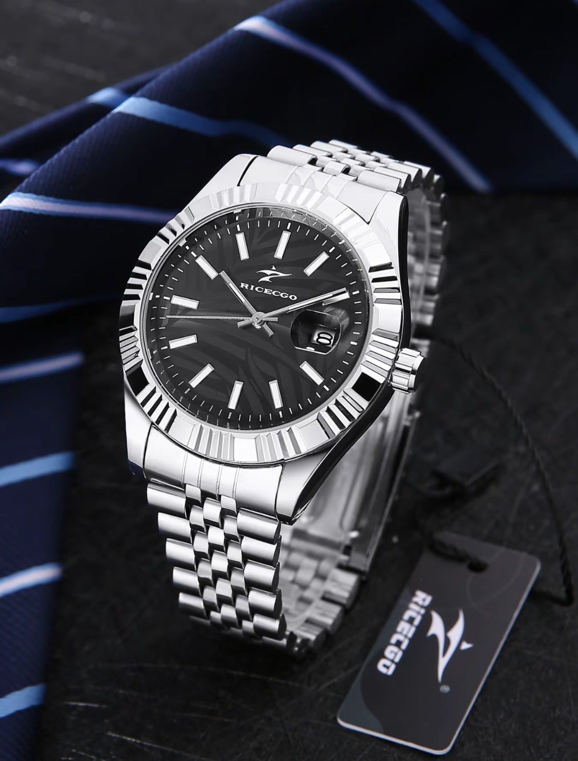 VORTEXA™ Classic Date – Minimal Steel Edition