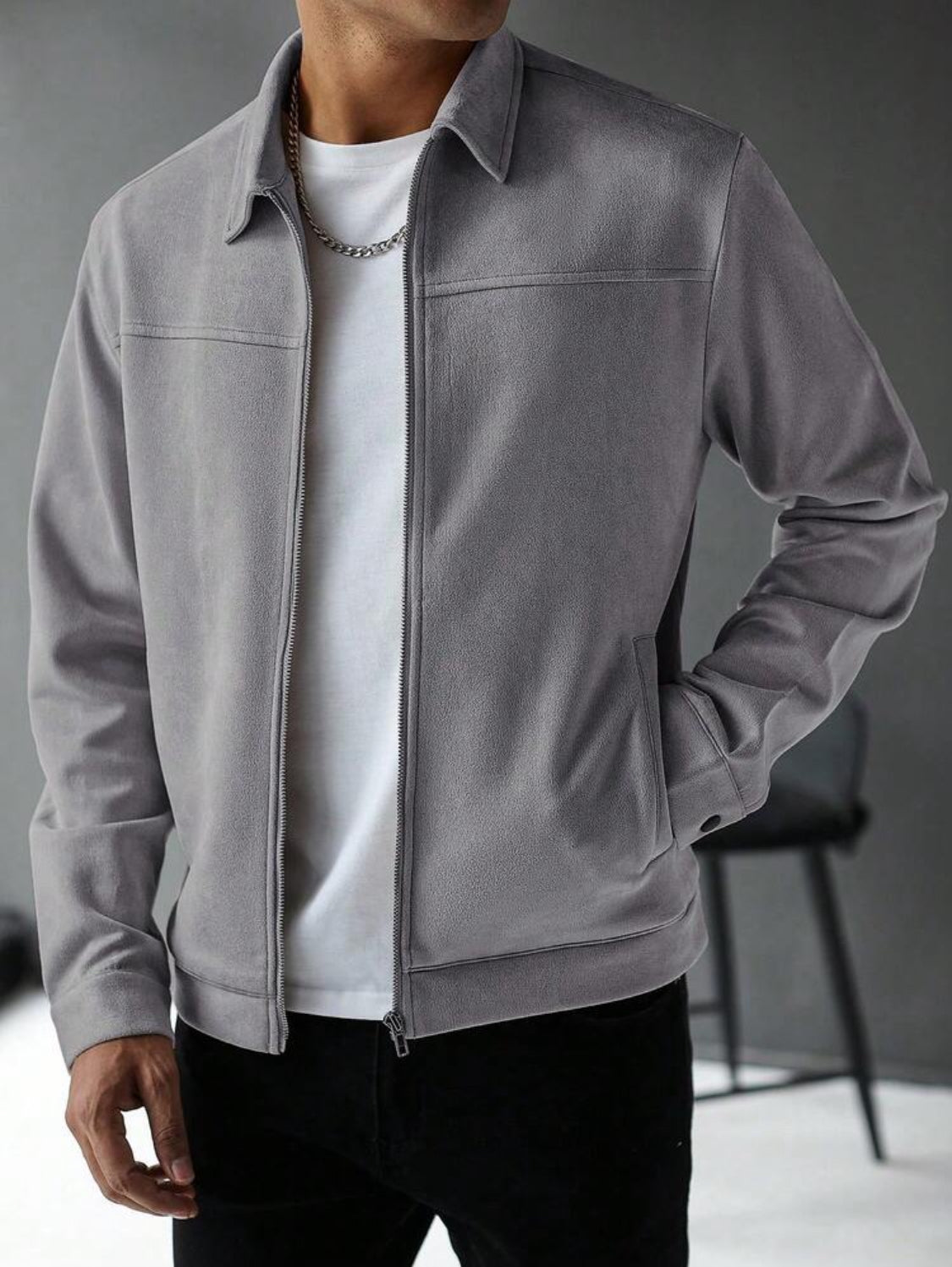 VORTEXA™ Modern Jacket – Premium Minimalist Men's Outerwear