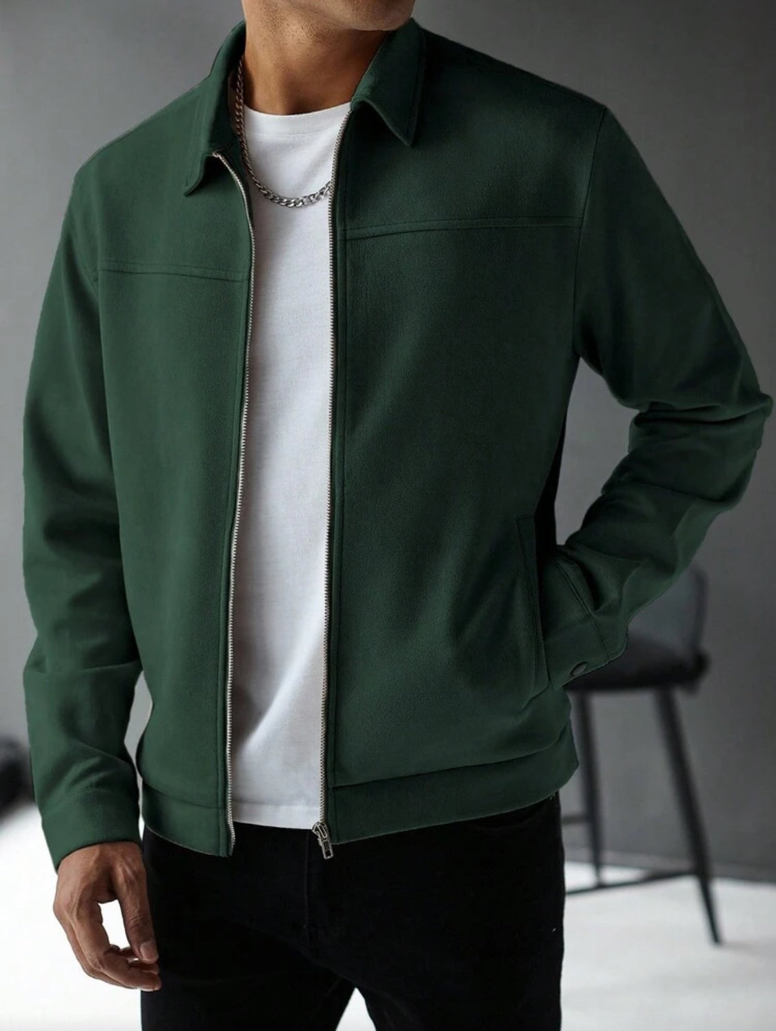 VORTEXA™ Modern Jacket – Premium Minimalist Men's Outerwear