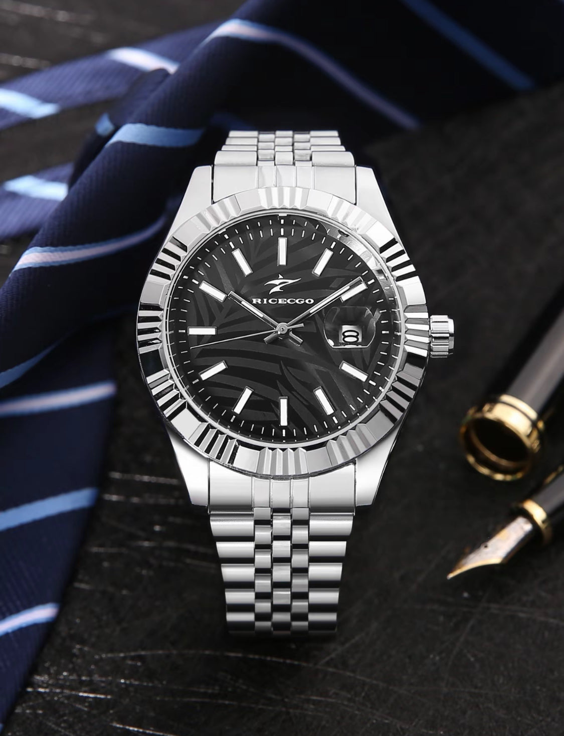 VORTEXA™ Classic Date – Minimal Steel Edition