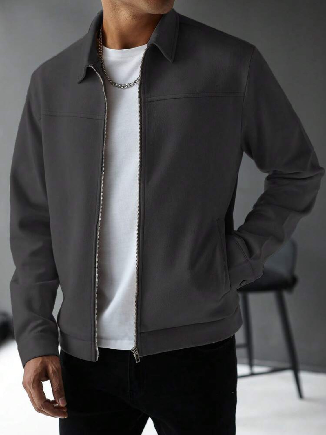 VORTEXA™ Modern Jacket – Premium Minimalist Men's Outerwear